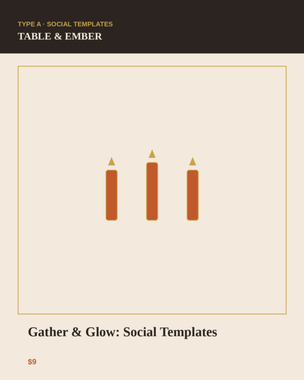 Gather & Glow: Social Media Invitation Templates for Dinner Parties